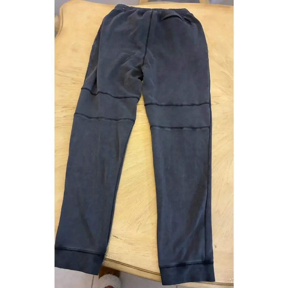 Air Jordan Pants Mens M Grey Dri-Fit Slim Fleece Jogger Charcoal Cozy Gym Casual